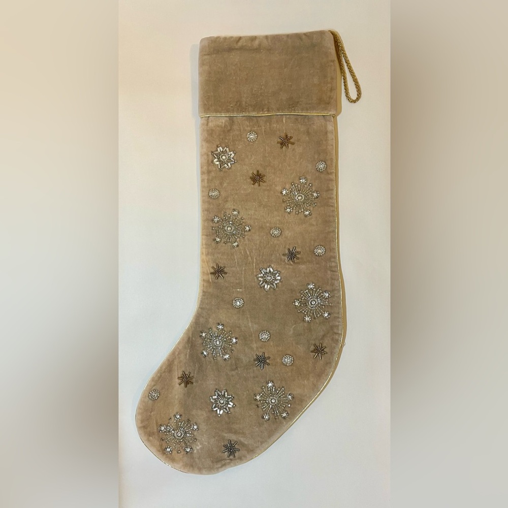 Extra Large “Snowflake Stocking